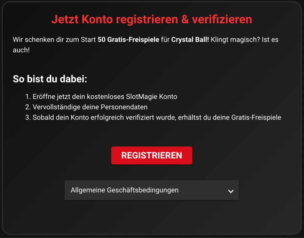 slotmagie casino bonus